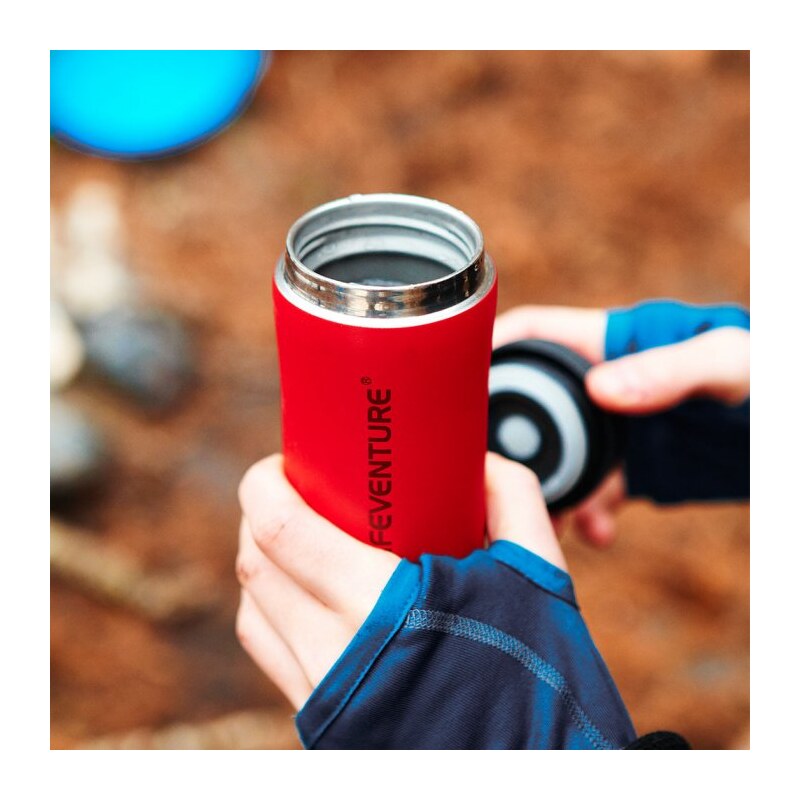 Lifeventure Thermal Mug Matt red