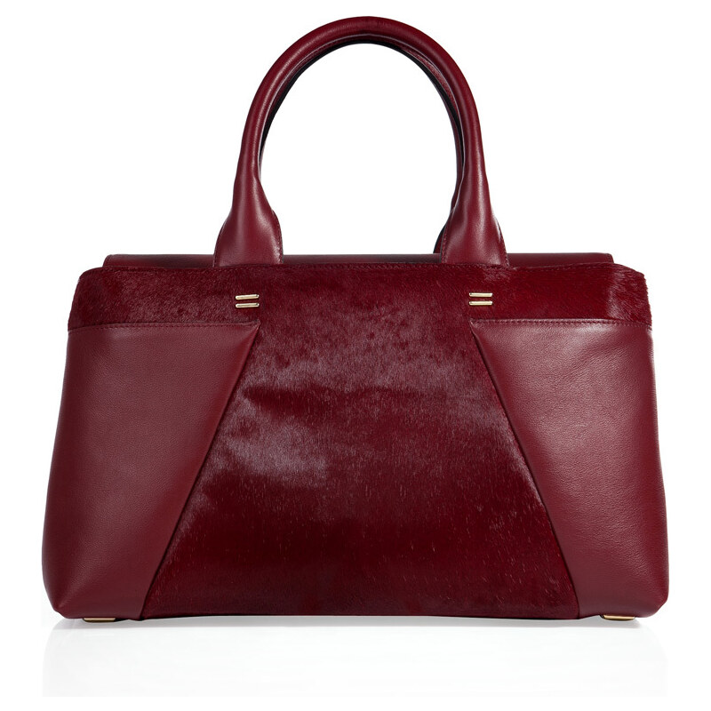 Roland Mouret Haircalf/Leather Tote