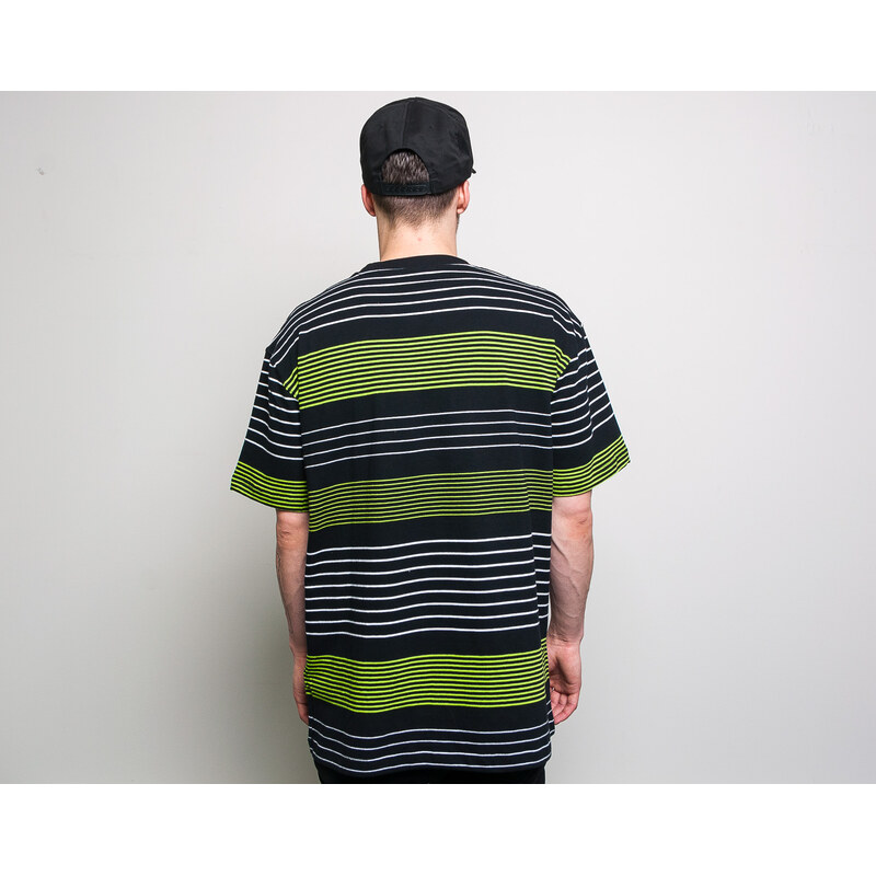 Triko Pleasures Feed Back SS T-Shirt Black
