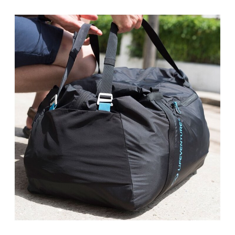 Lifeventure Packable Duffle 70 l Black