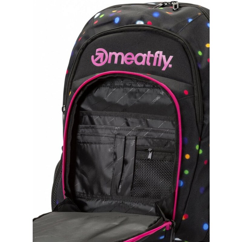 Černý dámský batoh Meatfly Vault 26l