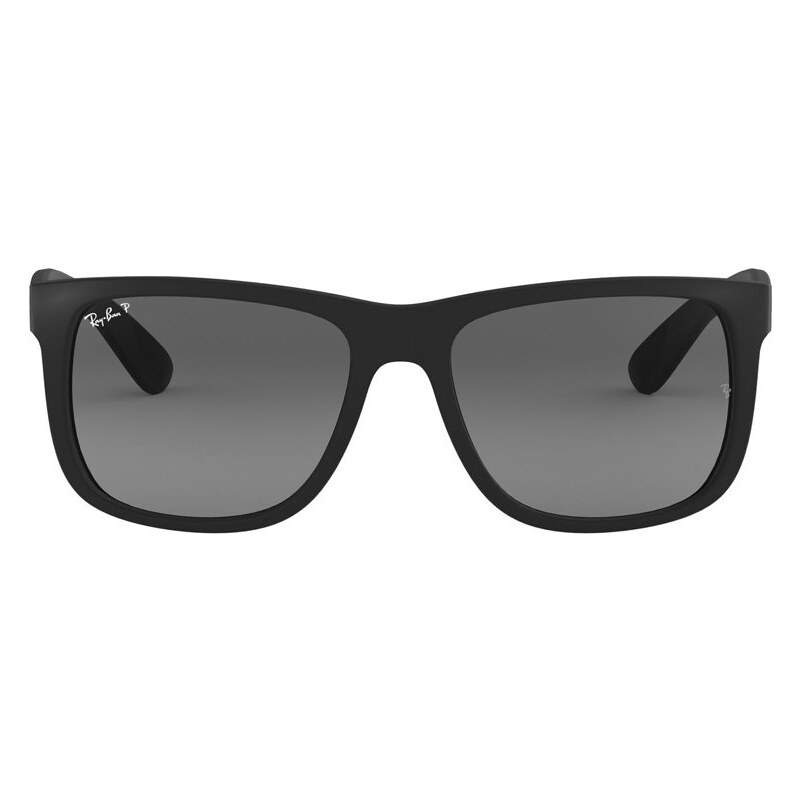 Sluneční brýle Ray-Ban JUSTIN pánské, černá barva, 0RB4165