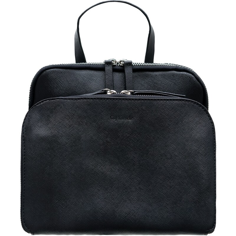 Guy Laroche Paris Kožená kabelka Guy Laroche malá s příhrádkami - 24787360