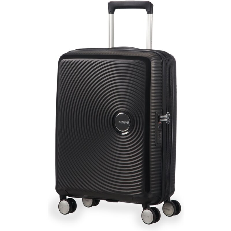 American Tourister Kabinový cestovní kufr Soundbox EXP 35,5/41 l tmavě modrá