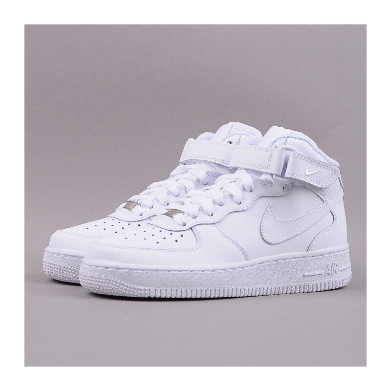 Nike Air Force 1 MID (GS) white / white
