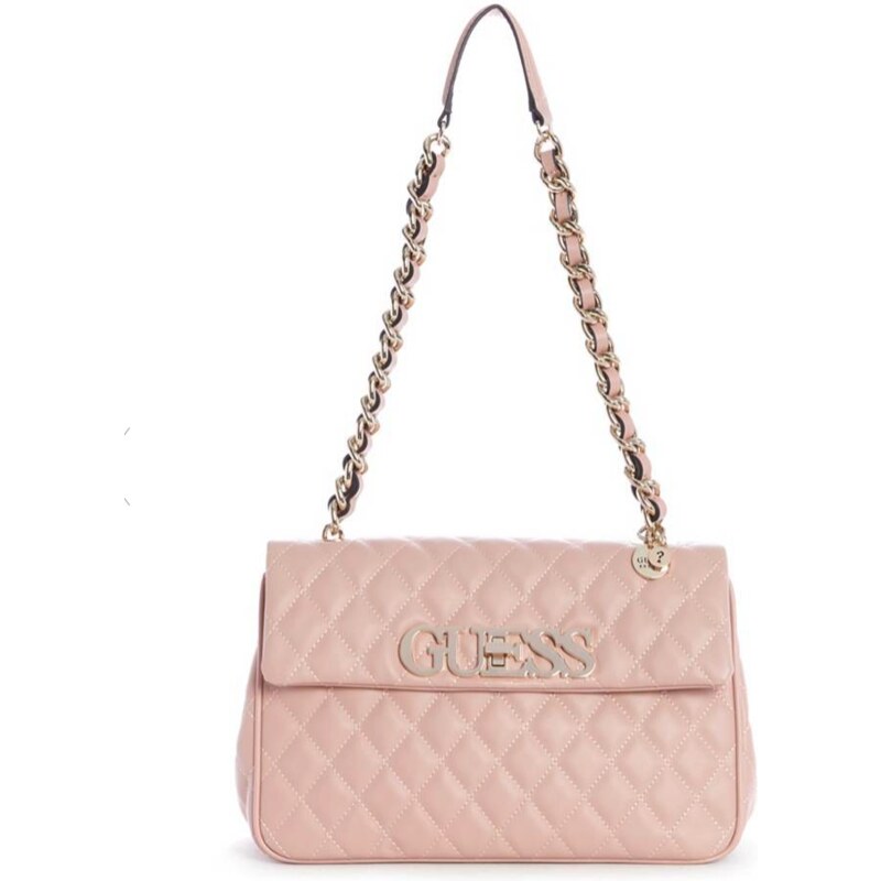 GUESS kabelka Sweet Candy Quilted Shoulder Bag růžová - GLAMI.cz