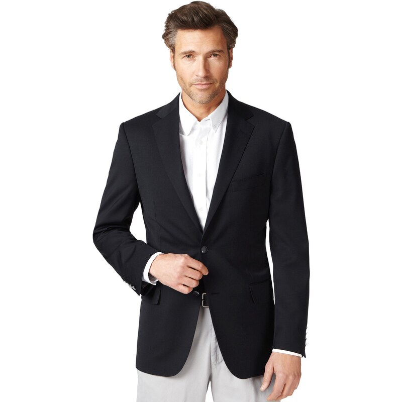 Marks and Spencer Big & Tall Ultimate Performance 2 Button Blazer with Wool