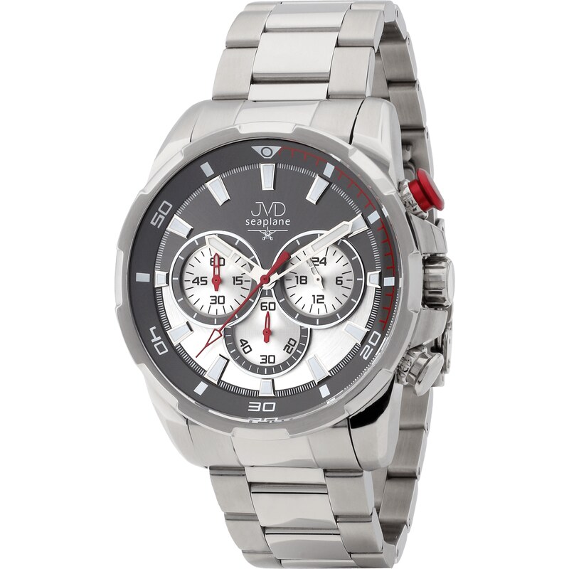 Pánské vodotěsné náramkové hodinky JVD JE1005.2 - chronograf