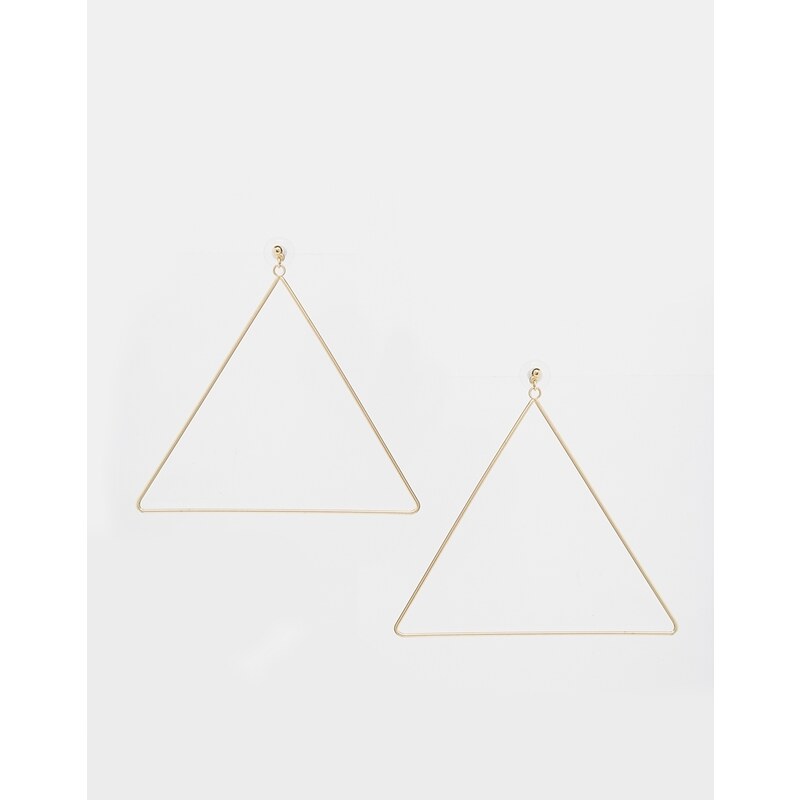 ASOS Triangle Earrings - Gold