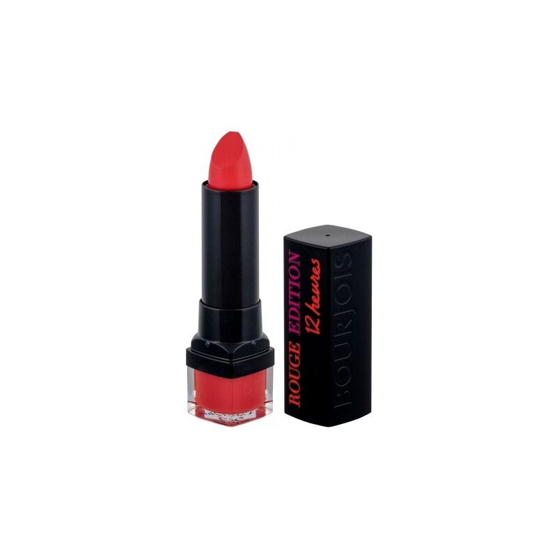 BOURJOIS Paris Rouge Edition 12 Heures 3,5 g matná dlouhotrvající rtěnka pro ženy 29 Cerise Sur Le Lipstick