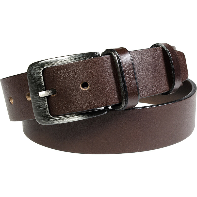 Pánský kožený opasek Penny Belts Alfonso hnědý