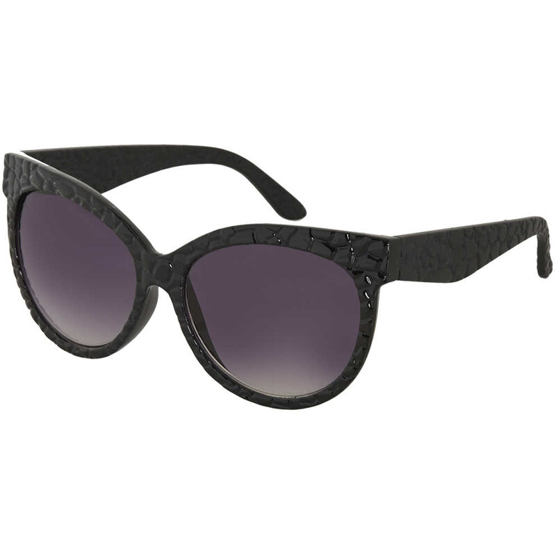 Topshop Textured Cateye Sunglasses
