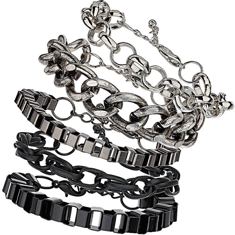 Topshop Mixed Chain Bracelet Pack