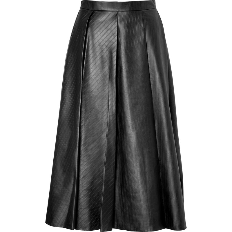 J.W. Anderson Faux Leather Midi-Skirt