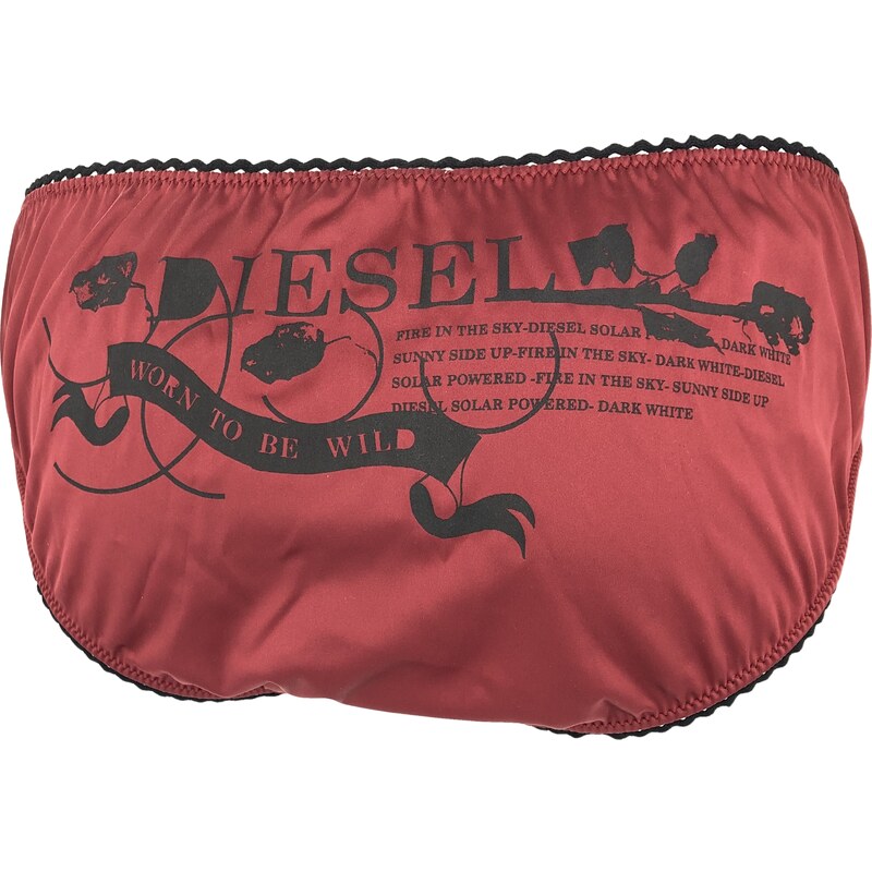 Dámské kalhotky DSLWFSCDBG bordó - Diesel 103907748
