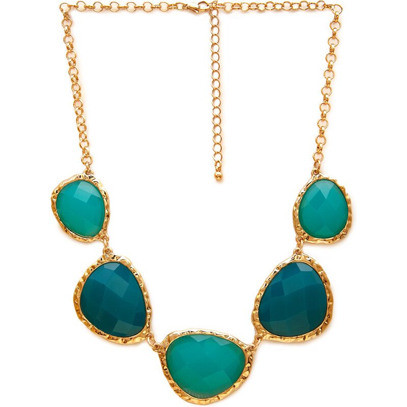 FOREVER21 Ombre Faux Stone Necklace