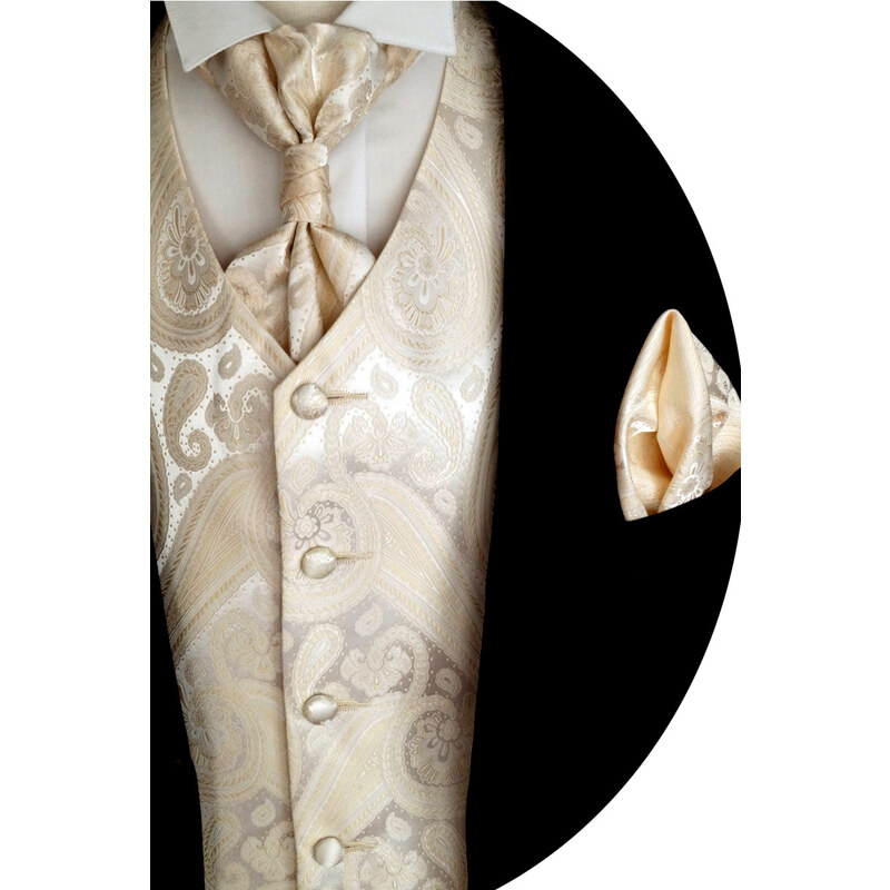 Svatební vesta Beytnur 21-1 kravata, regata a kapesníček