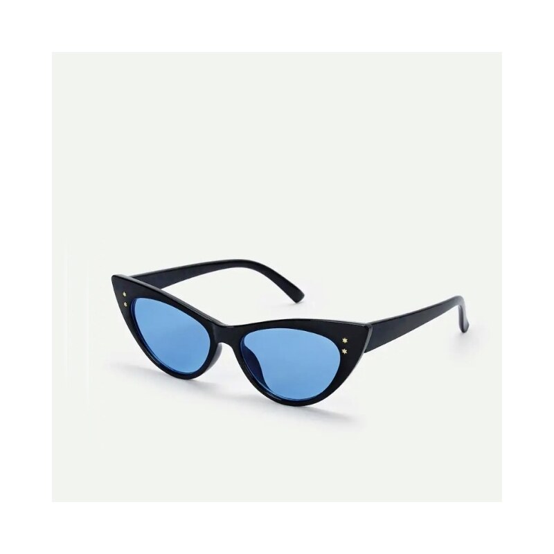 LUEUR Sluneční brýle cat eye modré skla B291