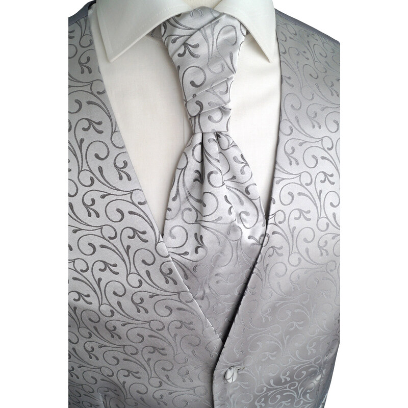 Společenská vesta Beytnur 30-3 kravata, plastron a kapesníček