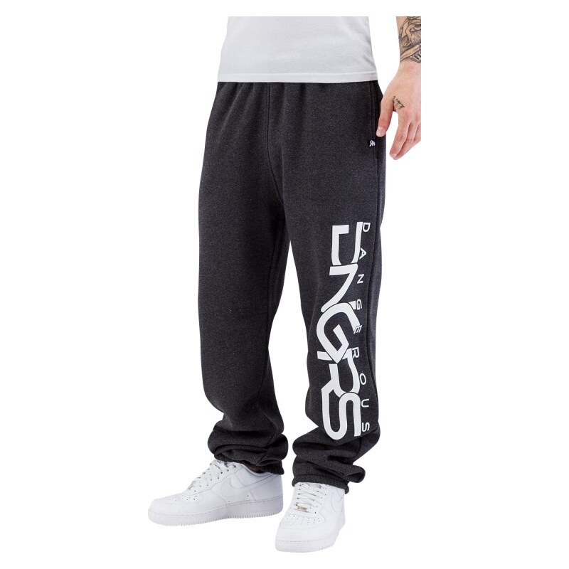 Dangerous DNGRS Classic Sweatpants Charcoal/White 107609841