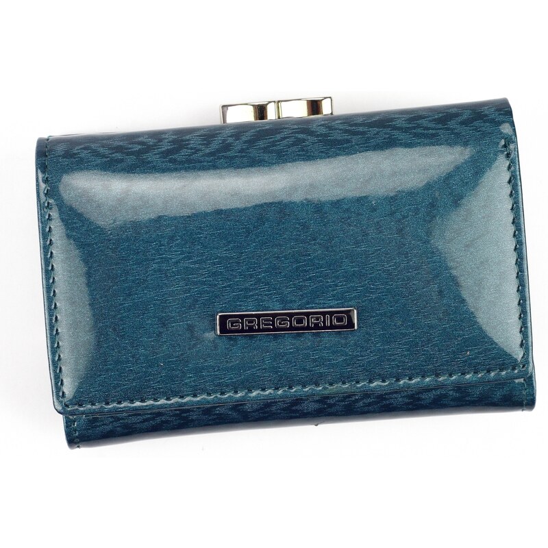 Dámská kožená peněženka Gregorio PT-117 modrá
