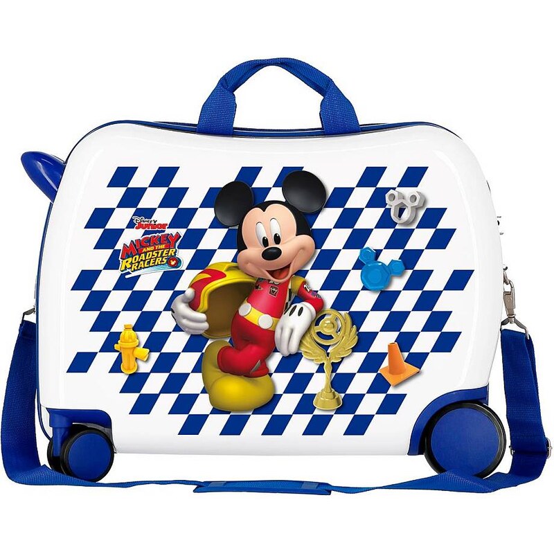 JOUMMABAGS Dětský kufřík Mickey Good Mood MAXI ABS plast 34 l