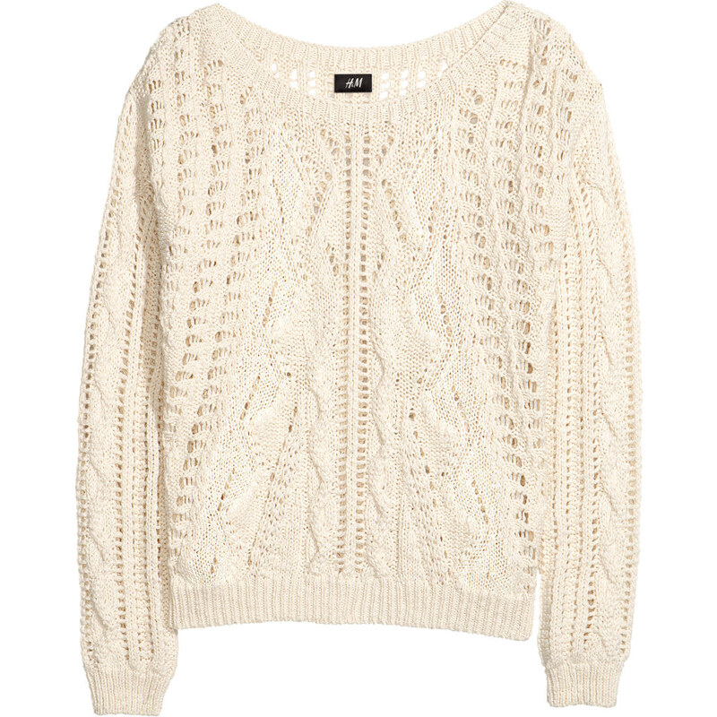 H&M Pattern-knit jumper