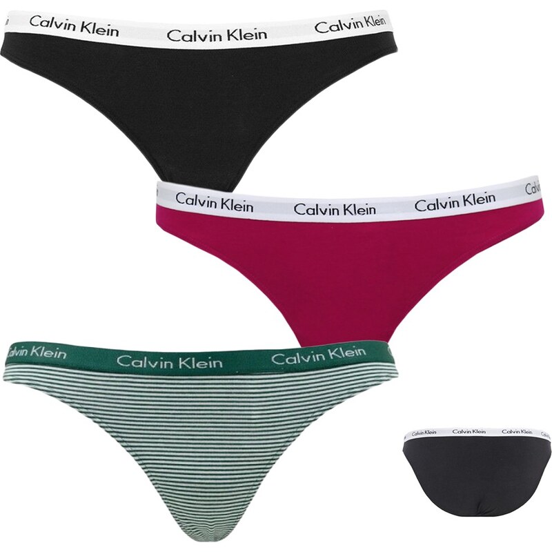 Calvin Klein kalhotky QD3588E 3 pack FTW