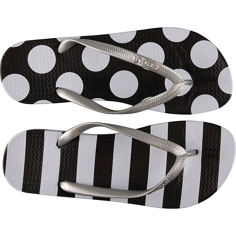 COQUI KAJA Black/White dots and stripes