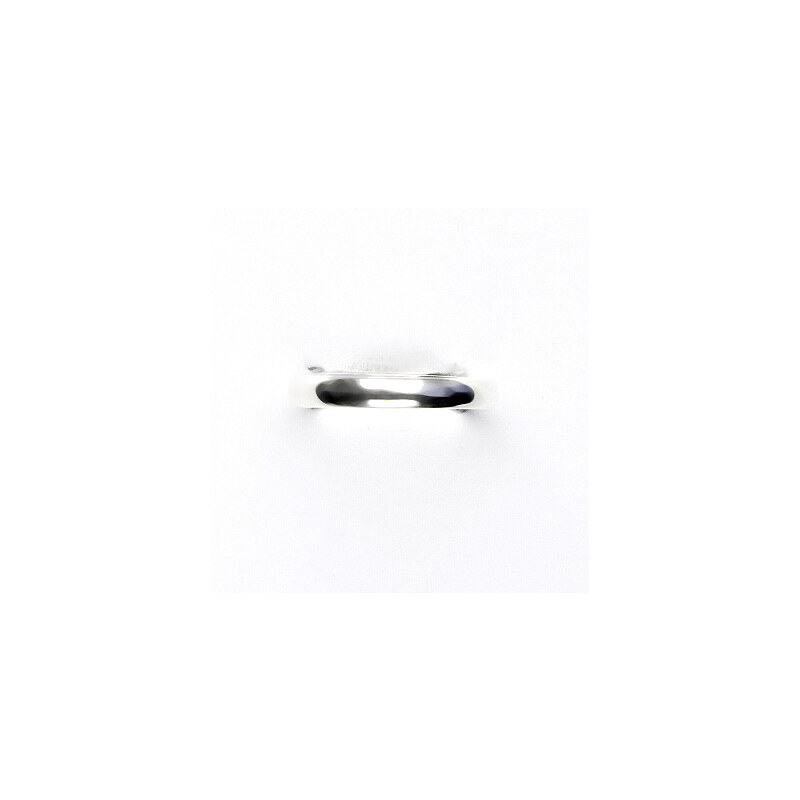 Čištín s.r.o. Zlatý prsten, hladký kroužek 2,5 mm, bílé zlato -