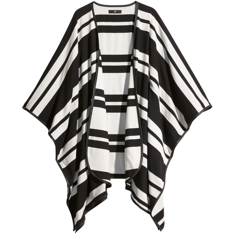 H&M Striped cape