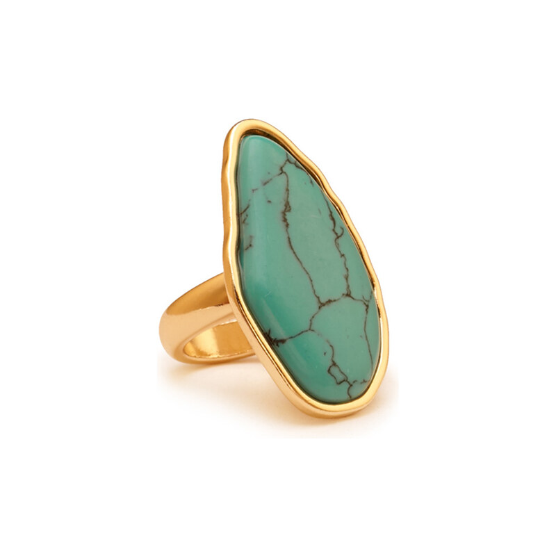 FOREVER21 Free Spirit Faux Turquoise Ring