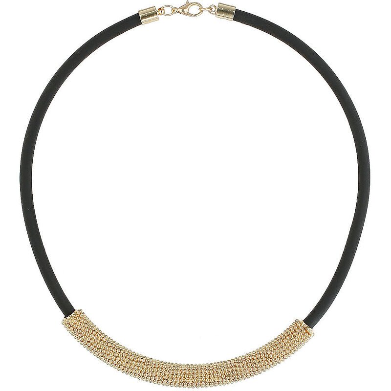 Topshop Small Ball Tube Necklace