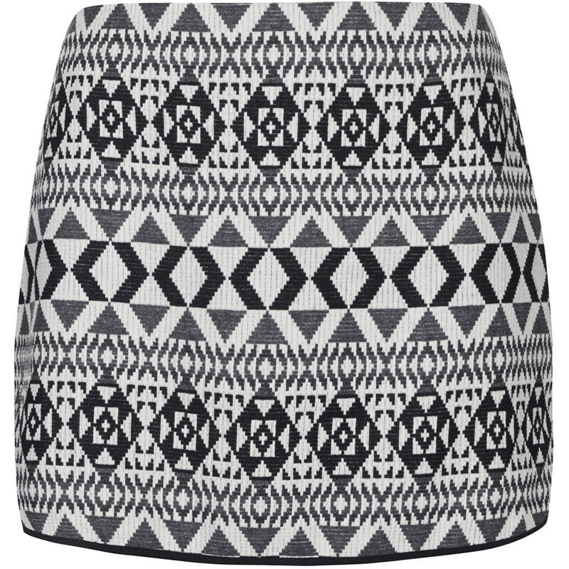 Topshop Aztec Pelmet Skirt