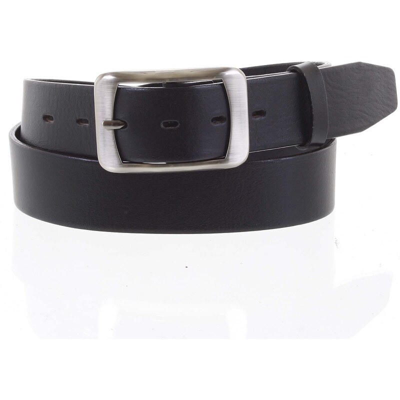 Penny Belts Módní dámský kožený opasek Helga černý vel. 100