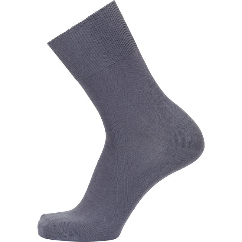 COLLM Ponožky BIO COTTON s neškrtícím lemem - světle šedé