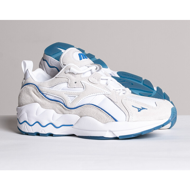 Boty Mizuno Wave Rider 1 PREMIUM White/White/Brilliant Blue 51851860