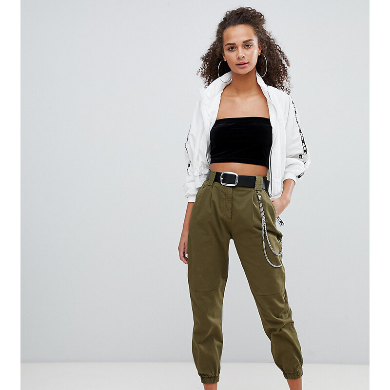 Bershka trousers with chain sale