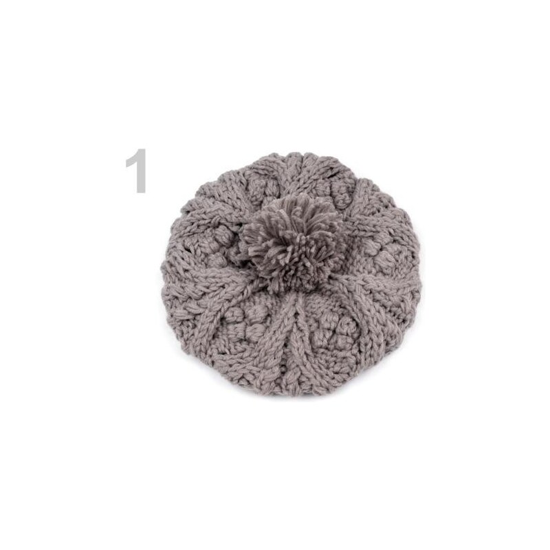 Stoklasa Čepice dámská DITA pletená (1 ks) - 1 Agate Gray
