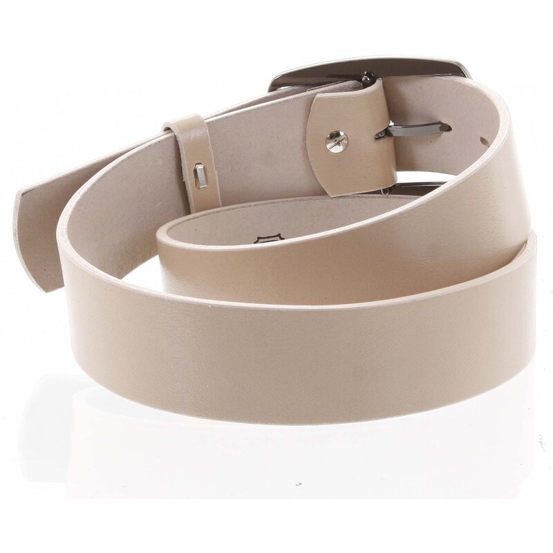 Penny Belts Dámský kožený opasek Valérie růžový vel. 95