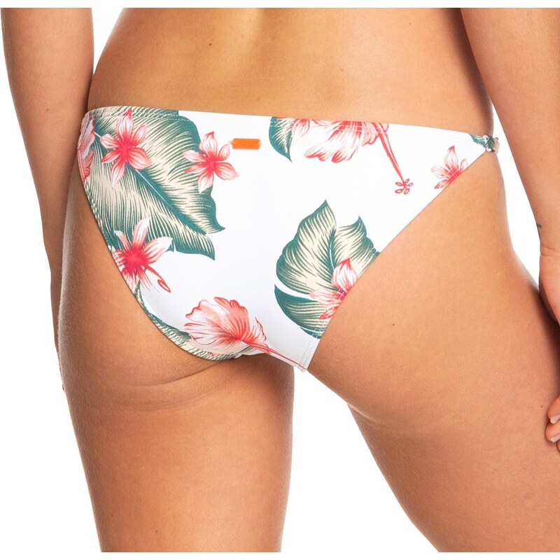 Plavky Roxy Dreaming Day Regular Bottom bright white tropical love smll