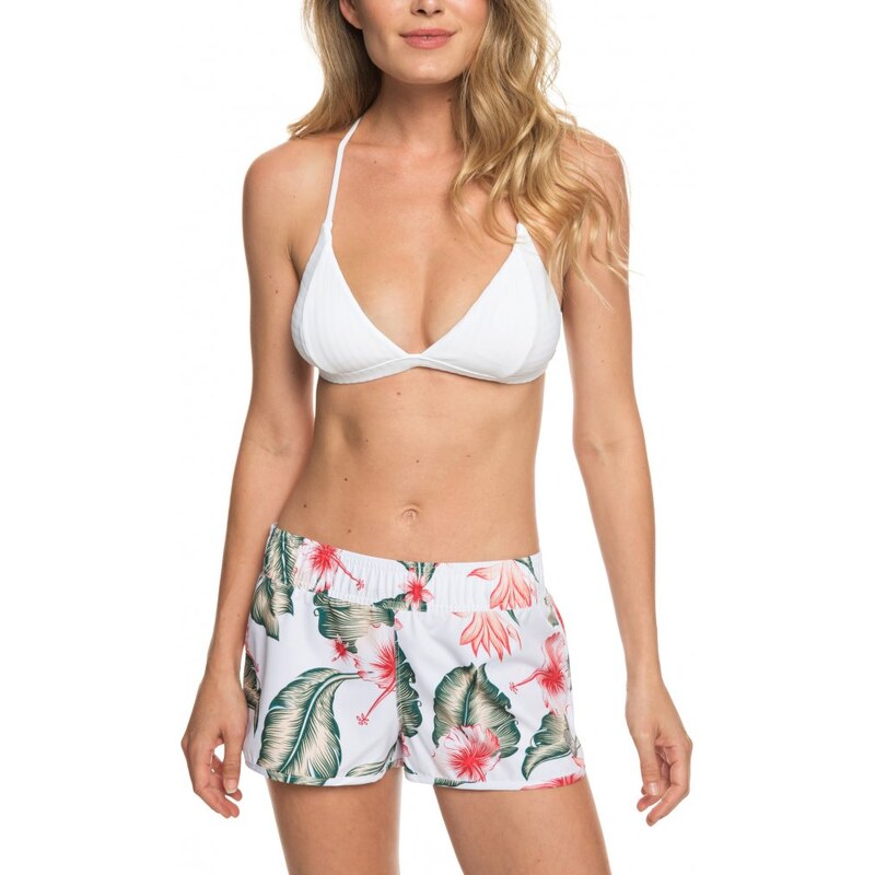 Koupací kraťasy Roxy Love Printed bright white tropical love swim