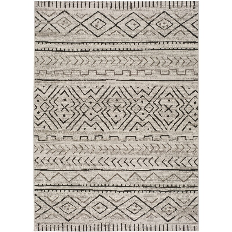Bonami Šedobéžový venkovní koberec Universal Libra Grey Garro, 80 x 150 cm  - GLAMI.cz