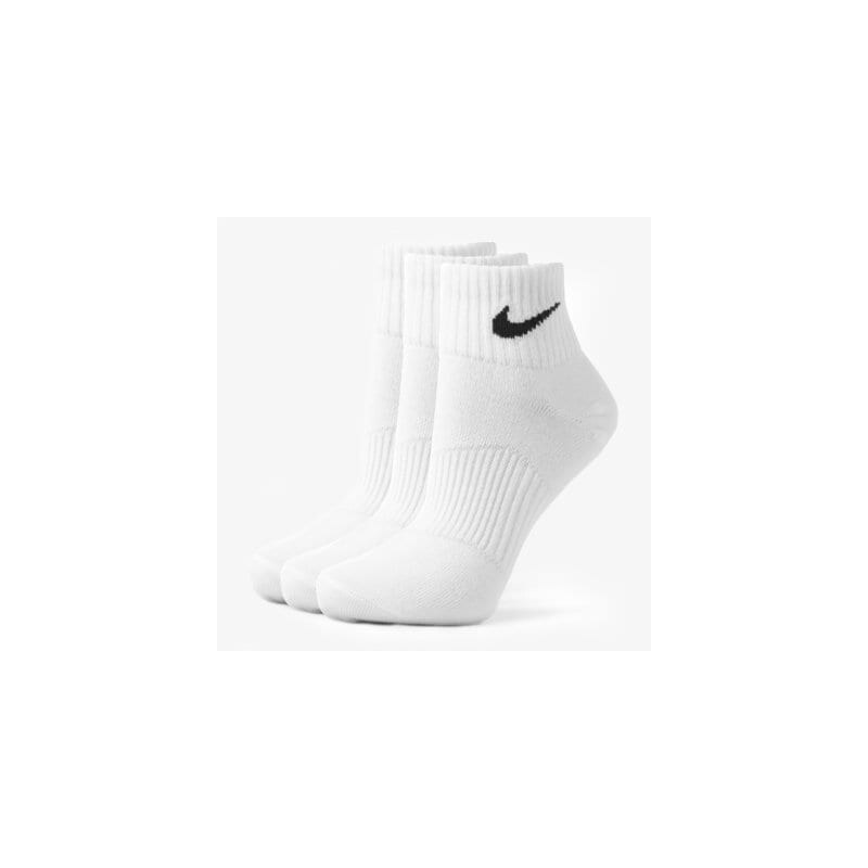Nike Ponožky 3Ppk Quarter White ženy Doplňky Ponožky SX4706-101