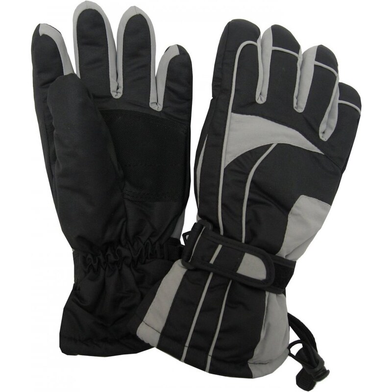 Dámské lyžařské rukavice Lucky B-4155 světle šedé