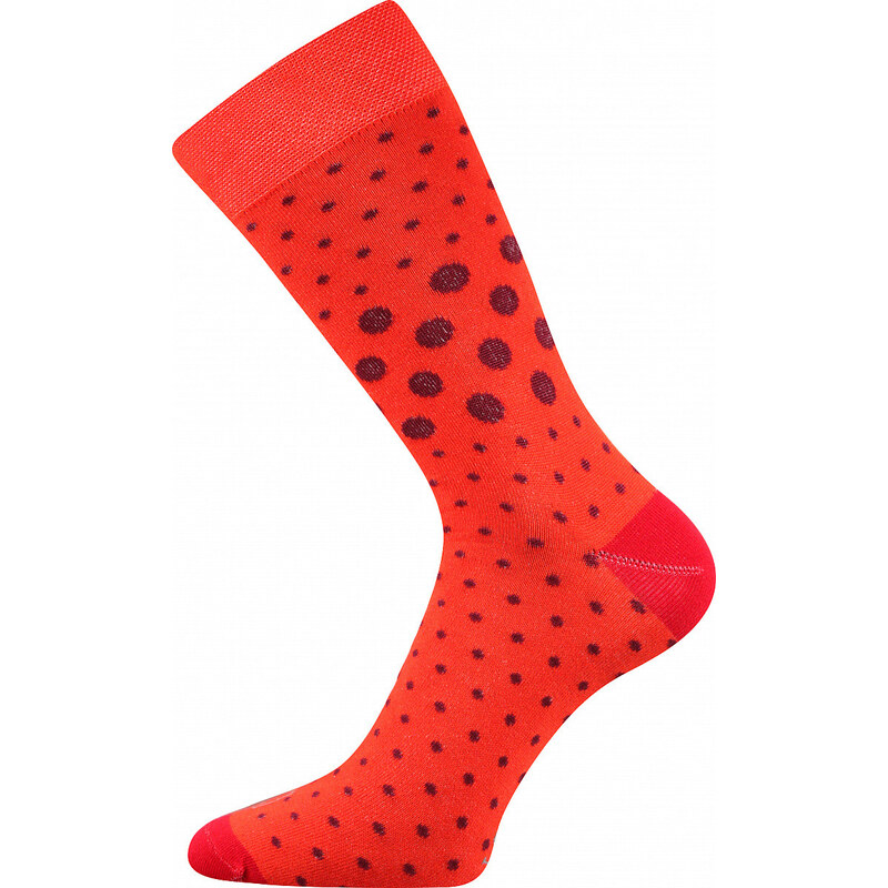 LONKA Ponožky Wearel puntíky červené