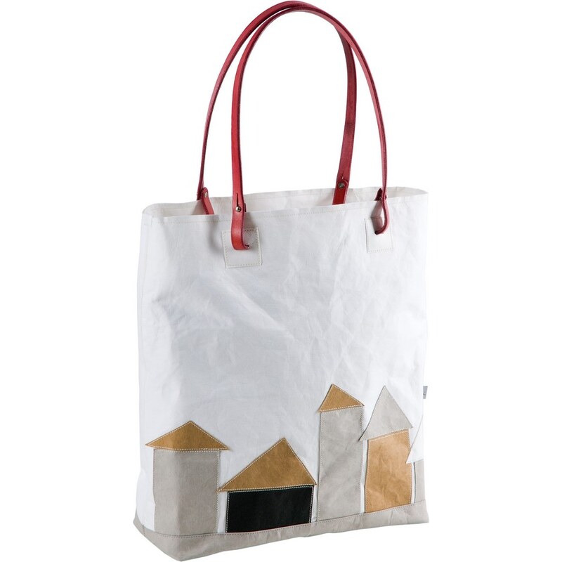 Design Ali Dámská kabelka Ema 003 z pratelného papíru, bílá