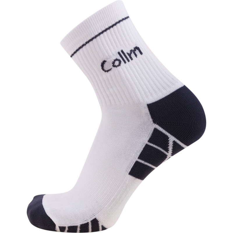 COLLM Sportovní ponožky JOLLY bílé
