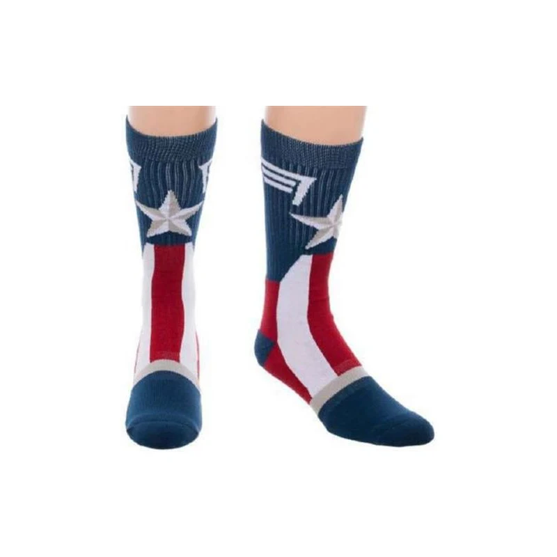 Fantasyobchod Pánské ponožky Marvel - Captain America - Suit Up - GLAMI.cz
