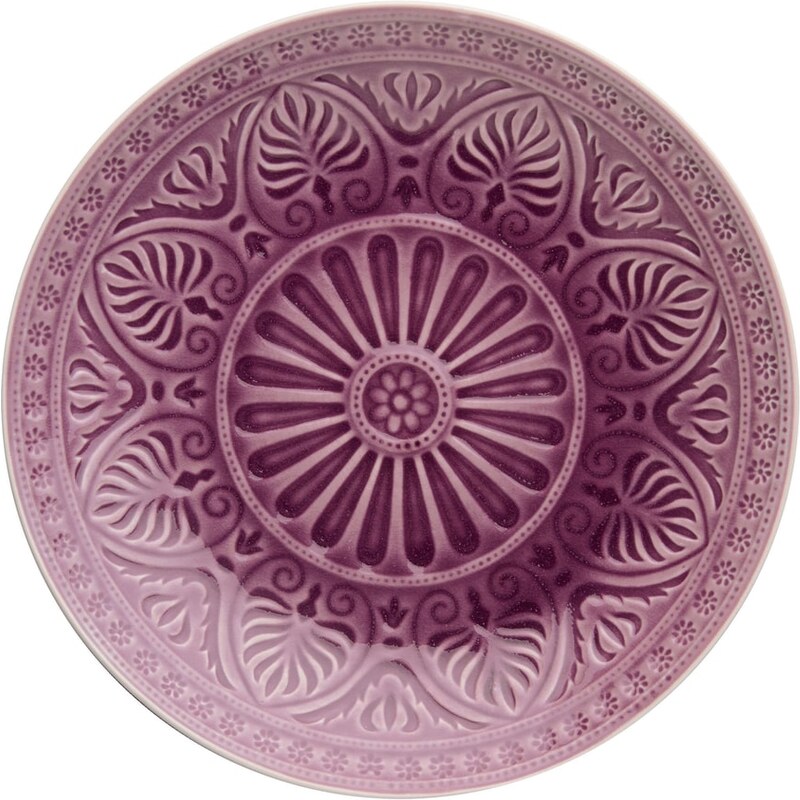 SUMATRA Talíř 31 cm - fialová